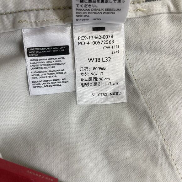 Levi's Ace Cargos Gray Men's 38x32 Preppy Relaxed Slight Taper Leg Cotton Pants - Picture 5 of 11